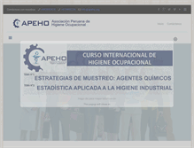 Tablet Screenshot of apeho.org